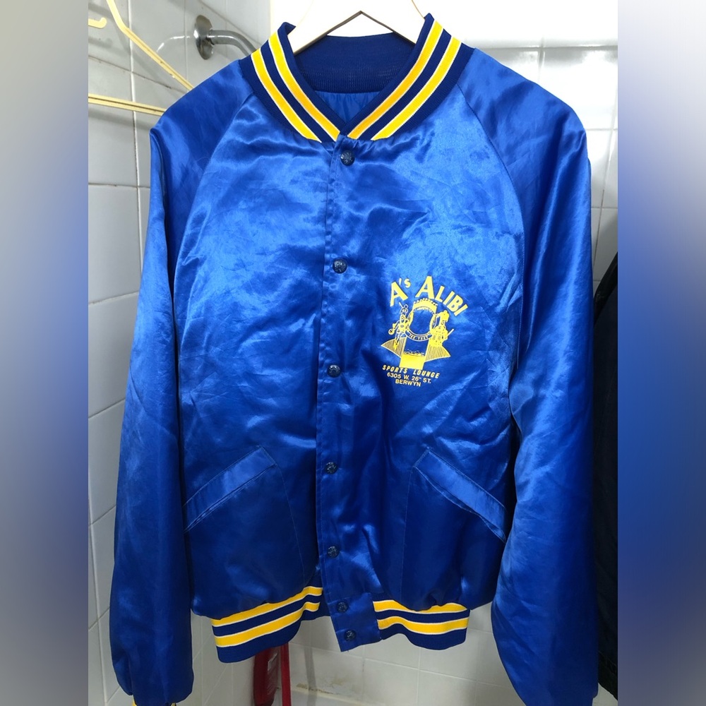 Vintage King Louie pro fit bomber varsity jacket xl unisex made in USA